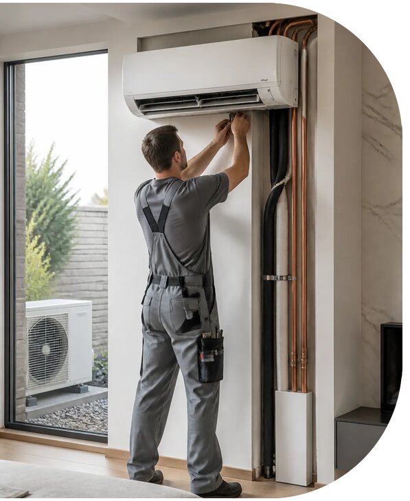 Кондиционирование частного дома под ключ с монтажом в Тутаеве